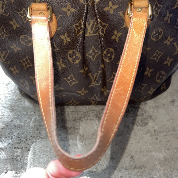 LOUIS VUITTONBrown Canvas Louis Vuitton Palermo - Picture 4 of 9